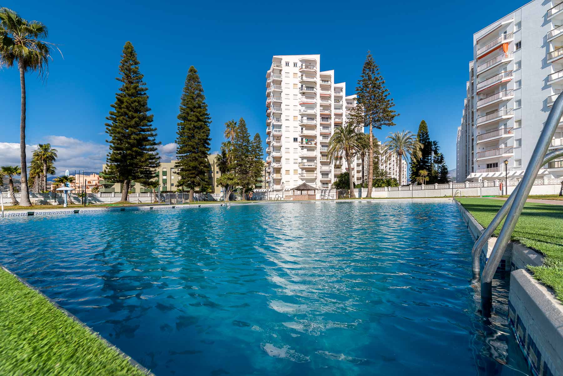 Apartments and Pool